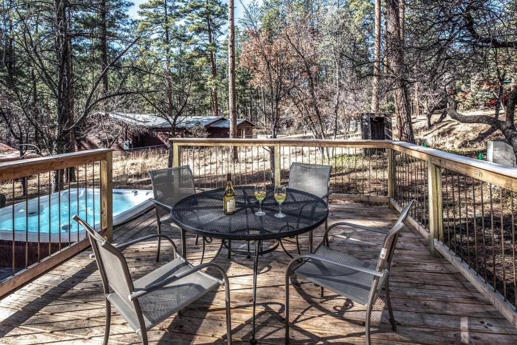 Coyote Cabin - Private Hot Tub - Upper Canyon Ruidoso Exterior foto